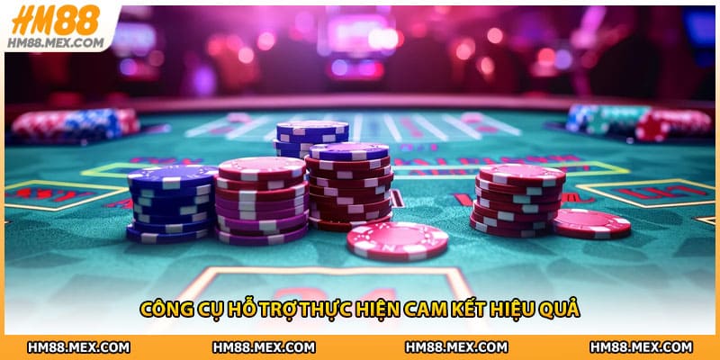 Công cụ hỗ trợ thực hiện cam kết hiệu quả