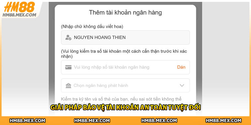 Giải pháp bảo vệ tài khoản an toàn tuyệt đối