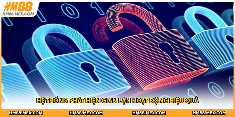 Hệ thống phát hiện gian lận hoạt động hiệu quả