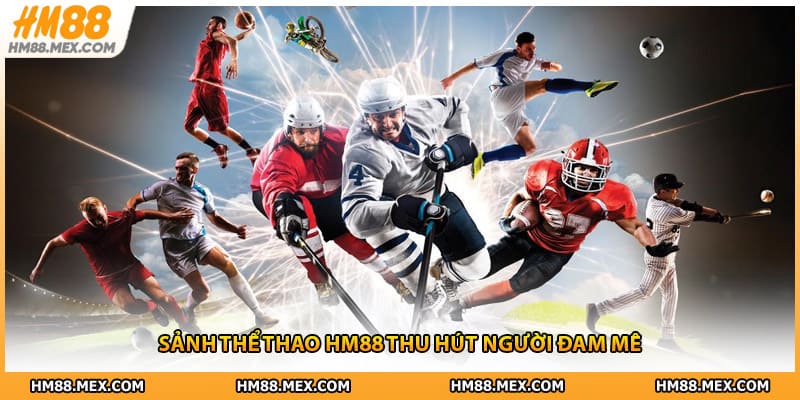 Sảnh thể thao HM88 thu hút người đam mê